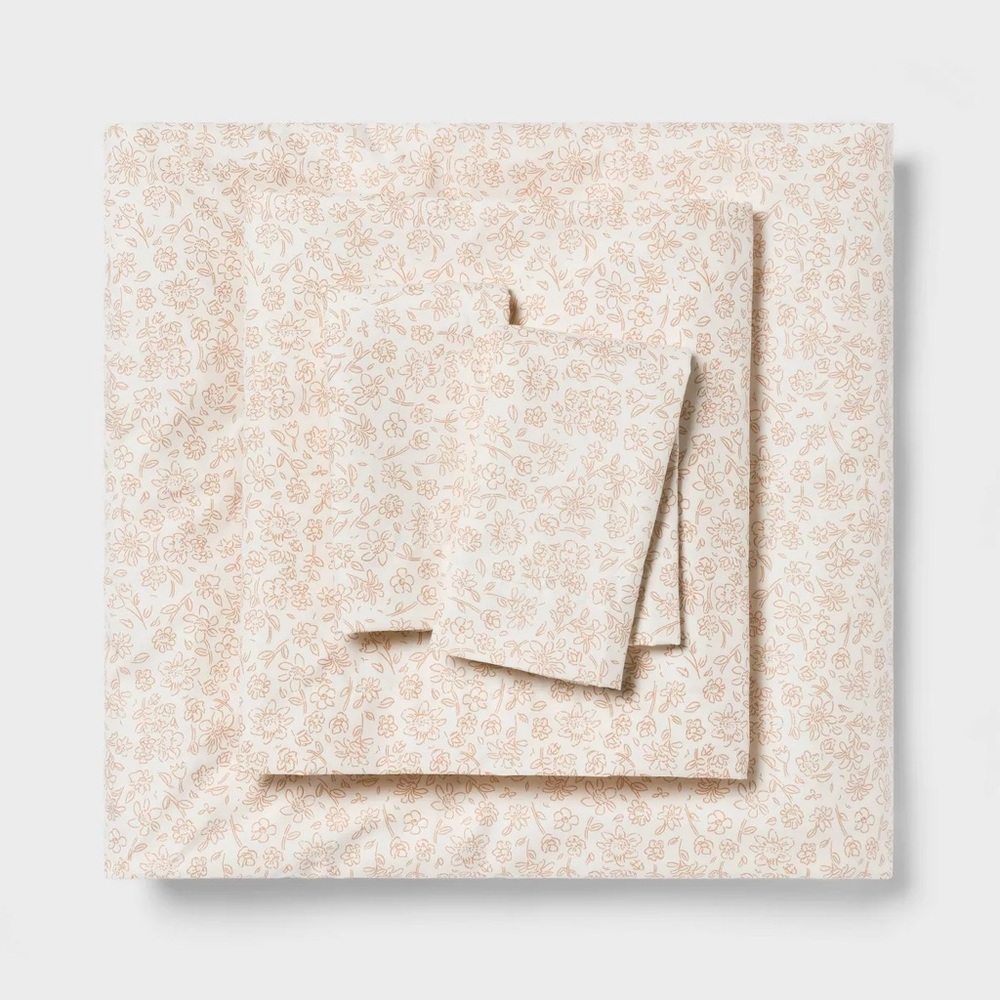 Floral Print Bedding Set